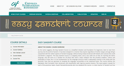 Desktop Screenshot of easysanskrit.chinfo.org
