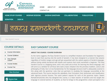 Tablet Screenshot of easysanskrit.chinfo.org